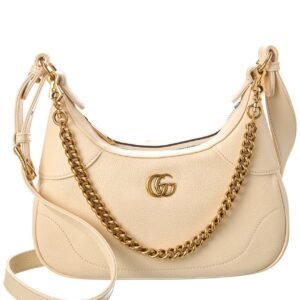 Gucci Aphrodite Small Leather Hobo Bag | AlmaBagz
