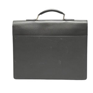 LOUIS VUITTON Handbag M30032 Taiga black Documents bag Taiga Serviet Moskova mens Used | AlmaBagz