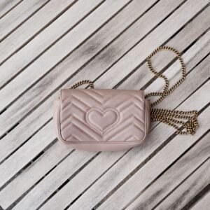 Gucci Super Mini GG Marmont Matelasse Crossbody Bag - '10s | AlmaBagz