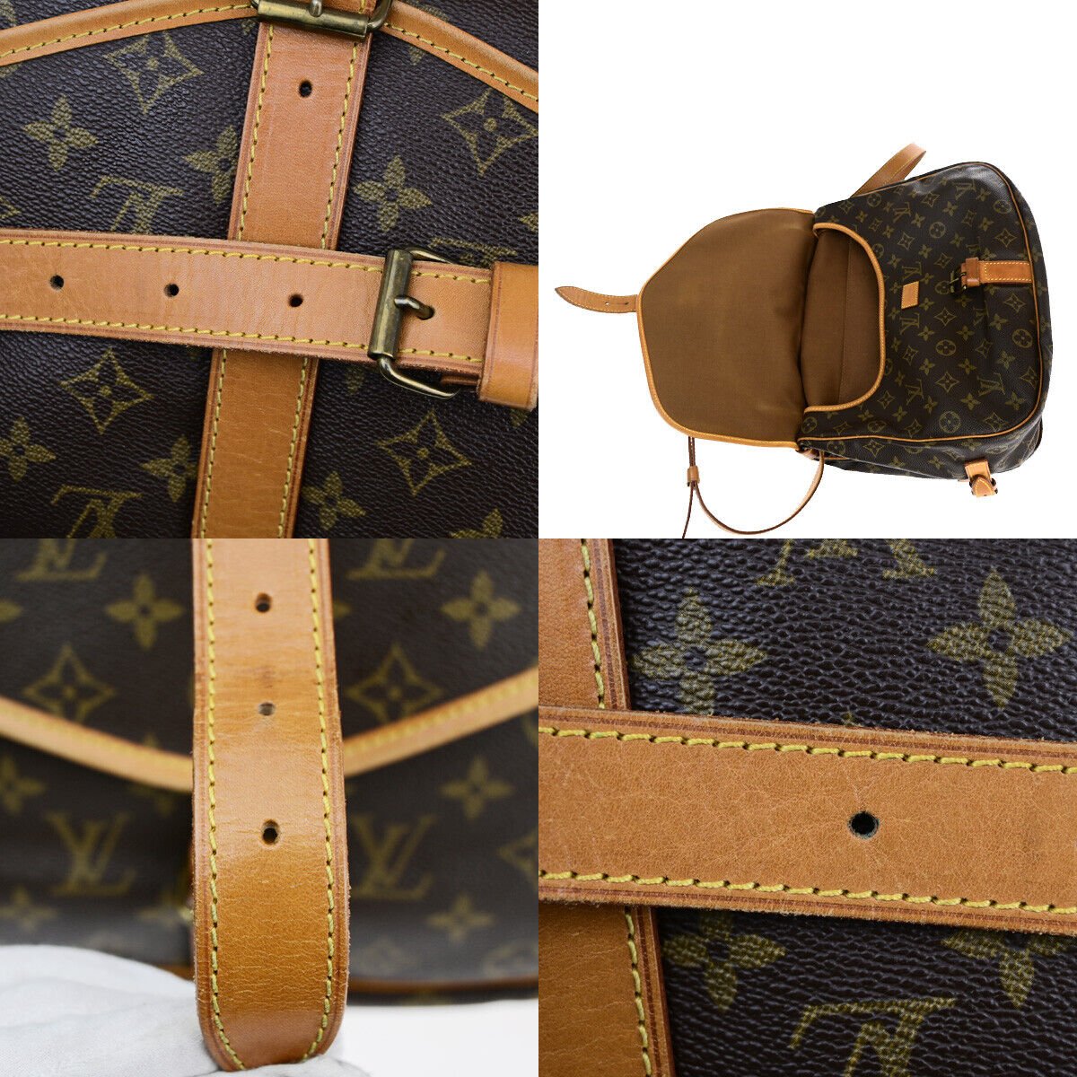 LOUIS VUITTON Saumur 35 Handbag | AlmaBagz - Image 13