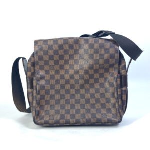 LOUIS VUITTON Shoulder Bag ‚m45255 Damier canvas Brown Damier Naviglio Women Used | AlmaBagz