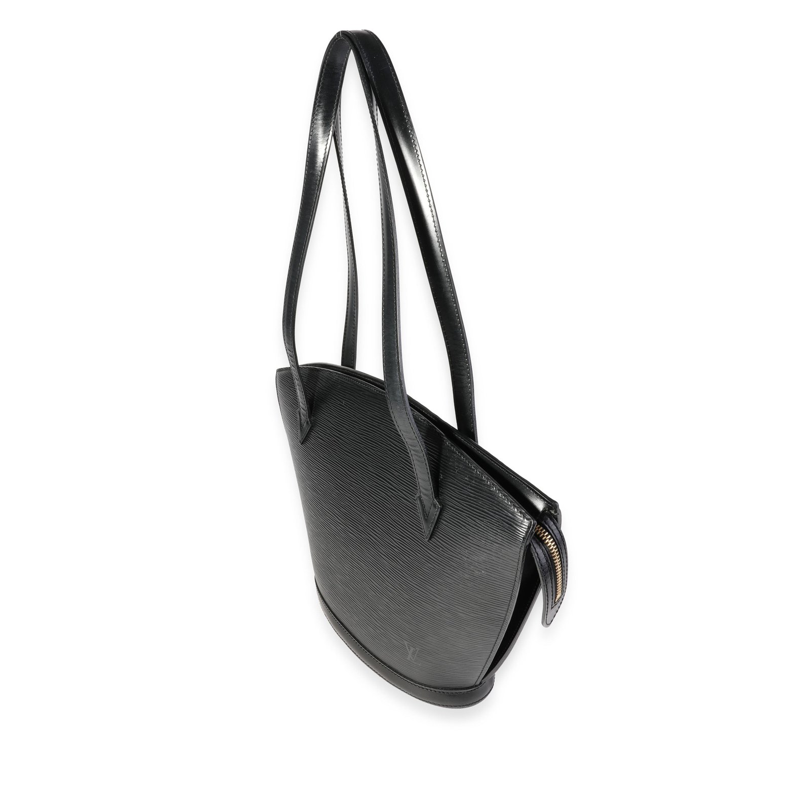 Louis Vuitton Black Epi Leather Saint Jacques PM | AlmaBagz