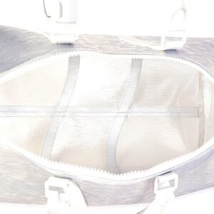 LOUIS VUITTON Clear Epi PVC Wavy Keepall Bandouliere 50 | AlmaBagz