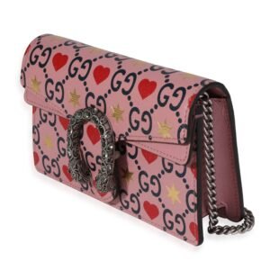 Gucci Pink Calfskin Valentine's Day Super Mini Dionysus Bag | AlmaBagz