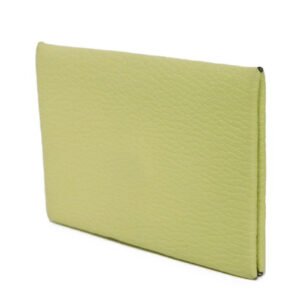 HERMES Card Case Shave Jaune Bourjon x Nata Verso Calvi | AlmaBagz