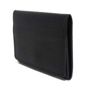 LOUIS VUITTON Card Case M62292 Epi leather x grain leather Noir Epi Anneveld Cult de Visit | AlmaBagz