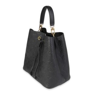 Louis Vuitton Black Monogram Empreinte NéoNoé | AlmaBagz