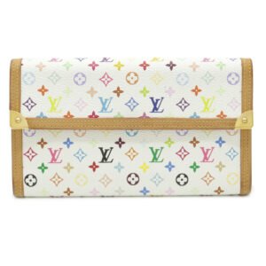 Louis Vuitton Murakami Monogram Porto Tresor M92659 | AlmaBagz