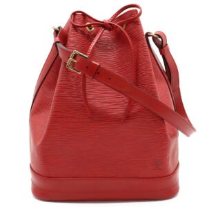 Louis Vuitton Noé Castillian Red Epi M44007 | AlmaBagz