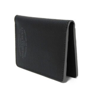 LOUIS VUITTON Card Case M30375 Taiga leather (embossed) Noir Taiga Organizer De Poch | AlmaBagz