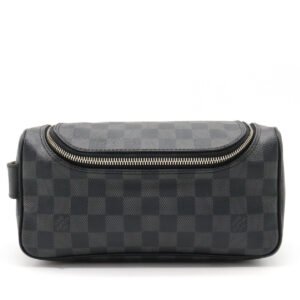 Louis Vuitton Damier Graphite Toiletry Bag N47625 | AlmaBagz