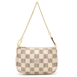Louis Vuitton Damier Azur Mini Pochette Accessory N58010 | AlmaBagz