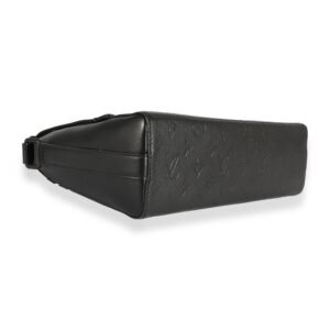 LOUIS VUITTON Black Monogram Shadow Sprinter Messenger | AlmaBagz