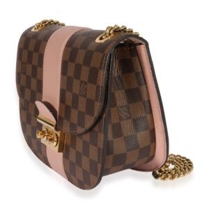 Louis Vuitton Damier Ebene & Magnolia Cuir Taurillon Wight Shoulder Bag | AlmaBagz