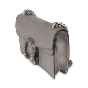 Gucci Grey Leather Mini Dionysus | AlmaBagz