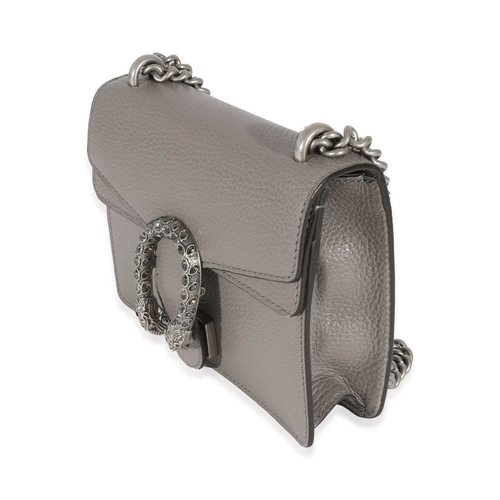 Gucci Grey Leather Mini Dionysus | AlmaBagz