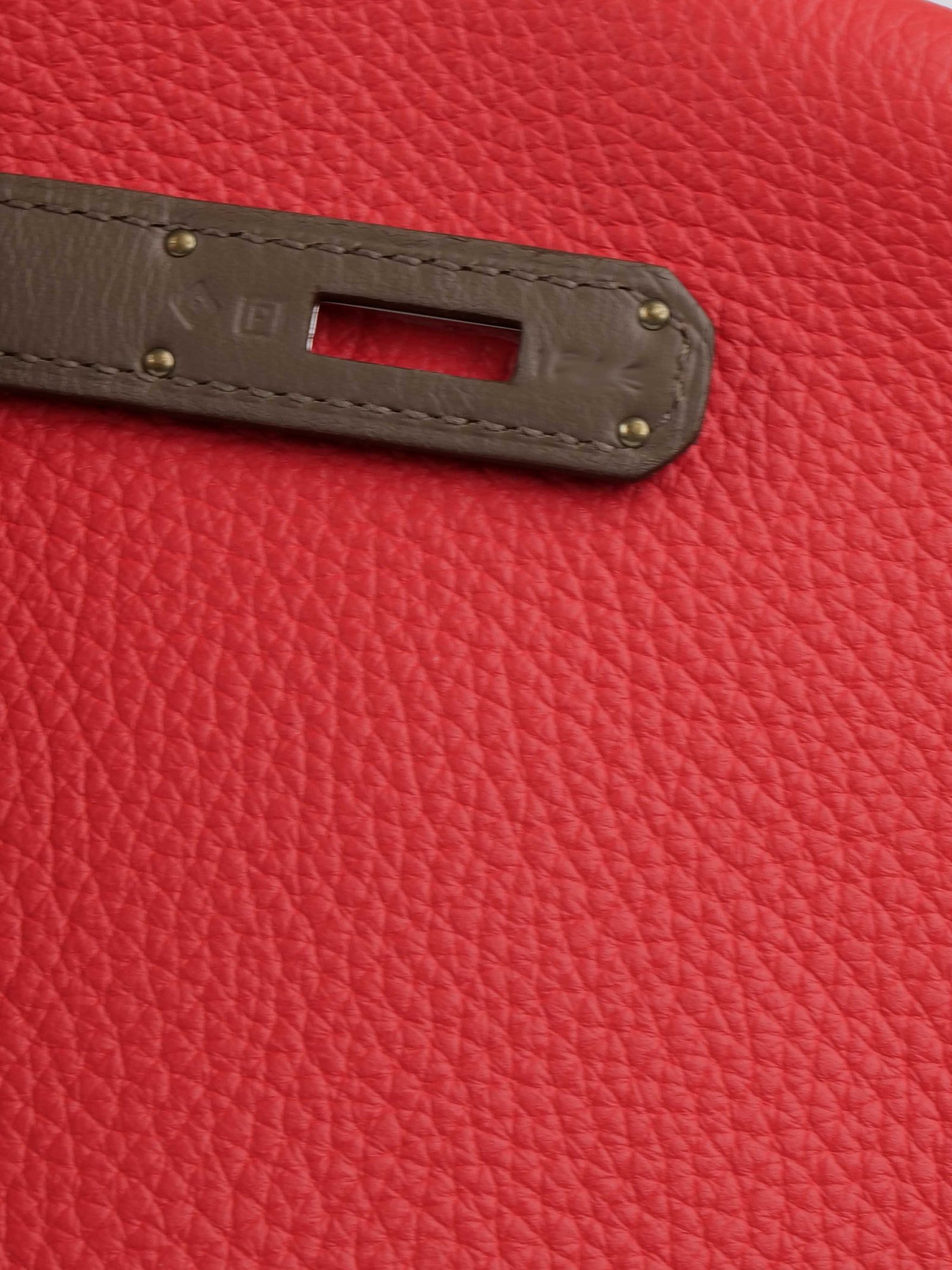 Hermes Limited Edition Tricolour Rose Jaipur, Argile and Etoupe Birkin 35. | AlmaBagz - Image 13