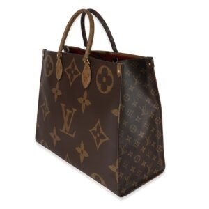 Louis Vuitton Giant Monogram Reverse Onthego GM | AlmaBagz