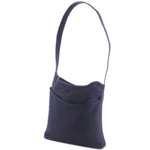 HERMES Shoulder Bag canvas Blue Sac Depansage unisex(Unisex) Used | AlmaBagz