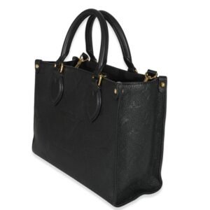 Louis Vuitton Black Empreinte Onthego PM | AlmaBagz