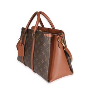 Louis Vuitton Caramel Monogram Canvas Soufflot MM | AlmaBagz