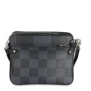 Louis Vuitton Damier Graphite 3D Canvas Trio Messenger | AlmaBagz