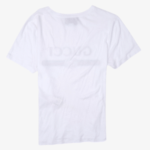 Gucci Mens Fake Logo T-Shirt White S | AlmaBagz