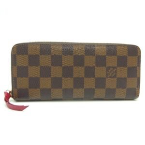 Louis Vuitton Cerise Ebene Damier Canvas Long Wallet (Bi-Fold) | AlmaBagz