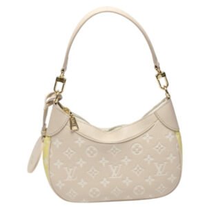 LOUIS VUITTON Pouch M46113 Monogram Empreinte , Leather beige Pochette Accessoires Ann Platt Bagatelle NM Women Used | AlmaBagz