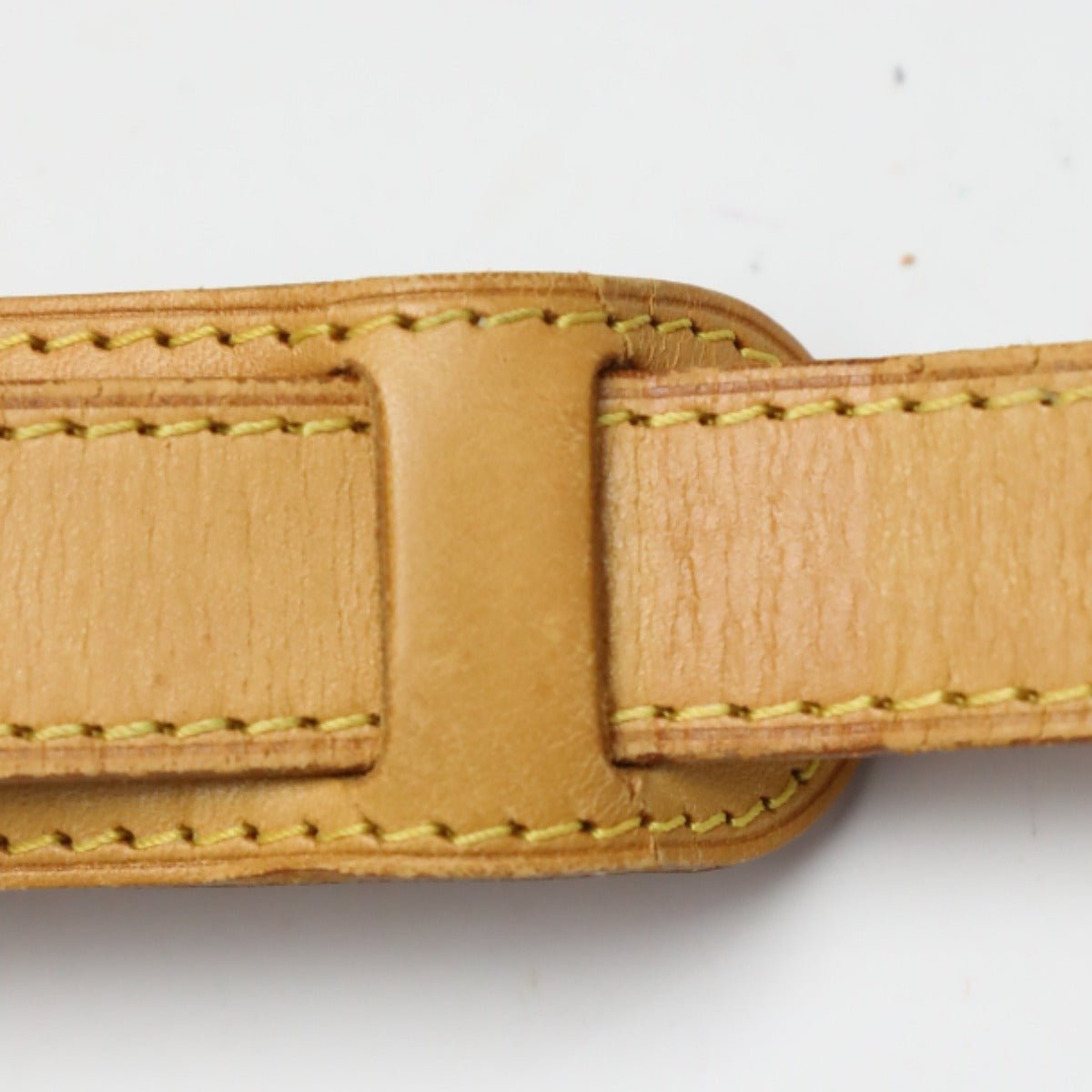 LOUIS VUITTON Shoulder strap Nume leather beige Bag Accessories Adjustable Keepall for bandouliere | AlmaBagz - Image 7