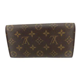 LOUIS VUITTON Long Wallet Purse M61725 Monogram canvas Brown With zipper Monogram Pochette Portonecredi Women(Unisex) Used | AlmaBagz