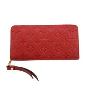 LOUIS VUITTON Long Wallet Purse M60737 Monogram Ann Platt Red Zippered wallet Monogram Zippy wallet Women(Unisex) Used | AlmaBagz