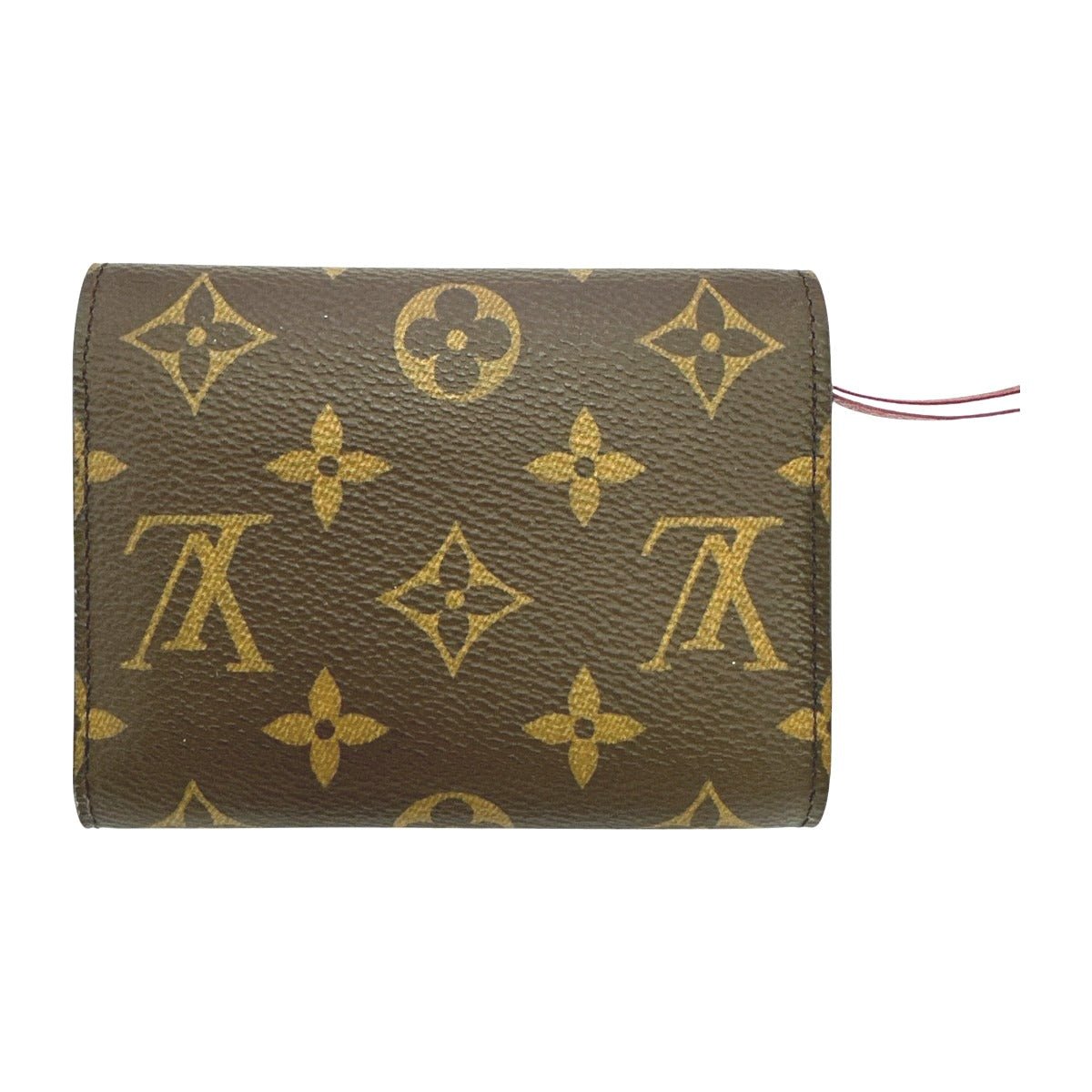 LOUIS VUITTON Coin case M41938 Monogram canvas Red Monogram Portefeuille Victorine | AlmaBagz