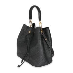 Louis Vuitton Black Monogram Empreinte NéoNoé MM | AlmaBagz