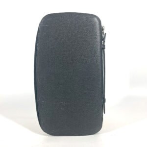 LOUIS VUITTON Long Wallet Purse M30652 Taiga Leather black Taiga Organizer Atoll | AlmaBagz