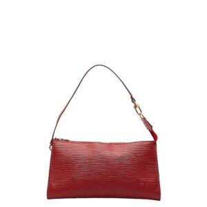Louis Vuitton Louis Vuitton Epi M40776 Porsche Leather Castilian Red | AlmaBagz
