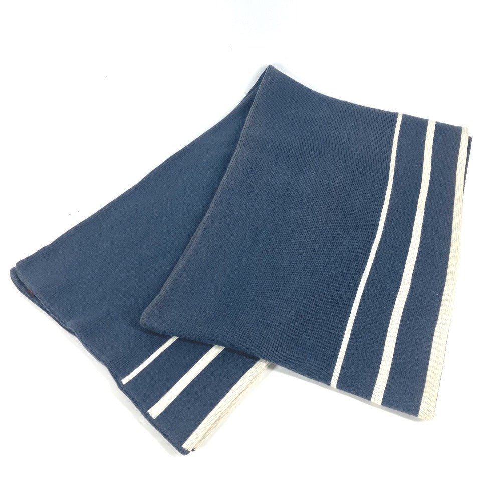 LOUIS VUITTON Scarf Cotton, Cashmere Navy Louis Vuitton Cup LVCUP logo | AlmaBagz