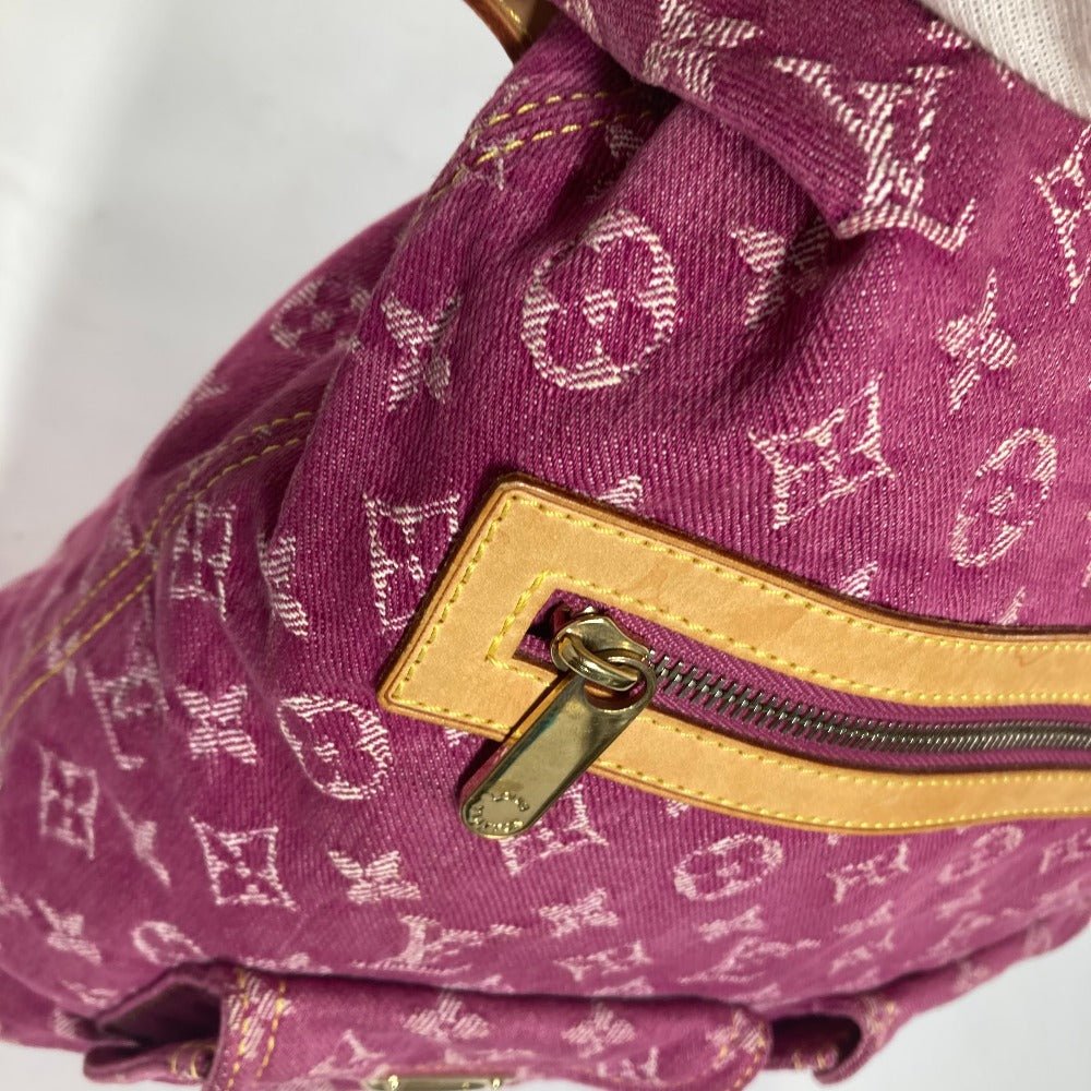 LOUIS VUITTON Shoulder Bag M95210 Monogram denim pink Monogram denim Buggy GM | AlmaBagz - Image 9