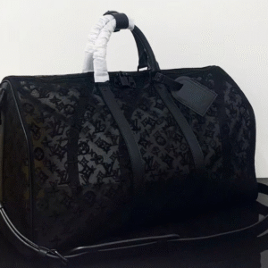 Louis Vuitton Abloh Keepall Bandouliere 50 Mesh Monogram | AlmaBagz
