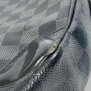 LOUIS VUITTON Business bag N41125 Damier Grafitto Canvas black Damier Grafitte Porto documan Voyage PDV mens Used | AlmaBagz