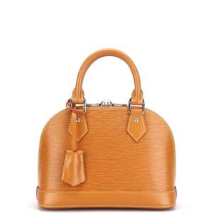 LOUIS VUITTON M57540 ALMA BB, GOLD MIEL EPI LEATHER, WITH STRAP, KEYS, LOCK, DUST COVER & BOX | AlmaBagz