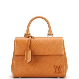 LOUIS VUITTON M58931 CLUNY MINI, GOLD MIEL EPI LEATHER, WITH STRAP, DUST COVER & BOX | AlmaBagz