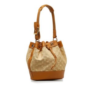 Louis Vuitton Monogram Mini Noelie Shoulder Bag M92689 Beige Brown Canvas Leather  Louis Vuitton | AlmaBagz