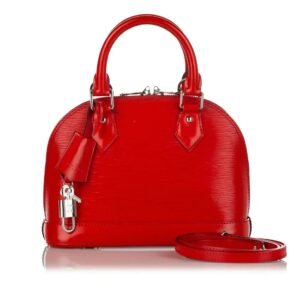 Louis Vuitton Alma BB Red Epi | AlmaBagz
