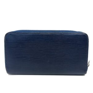 LOUIS VUITTON Long Wallet Purse M60307 Epi Leather blue Epi Zippy wallet Women Used | AlmaBagz