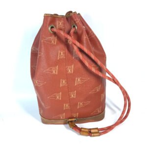LOUIS VUITTON Shoulder Bag M80026 Leather / PVC Brown LVCUP Louis Vuitton Cup Saint Tropez Women Used | AlmaBagz