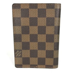 LOUIS VUITTON passport case N60188 Damier canvas Brown Damier Couverture passport | AlmaBagz