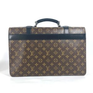 LOUIS VUITTON Business bag M92292 Monogram canvas Brown Monogram macacer Rally | AlmaBagz