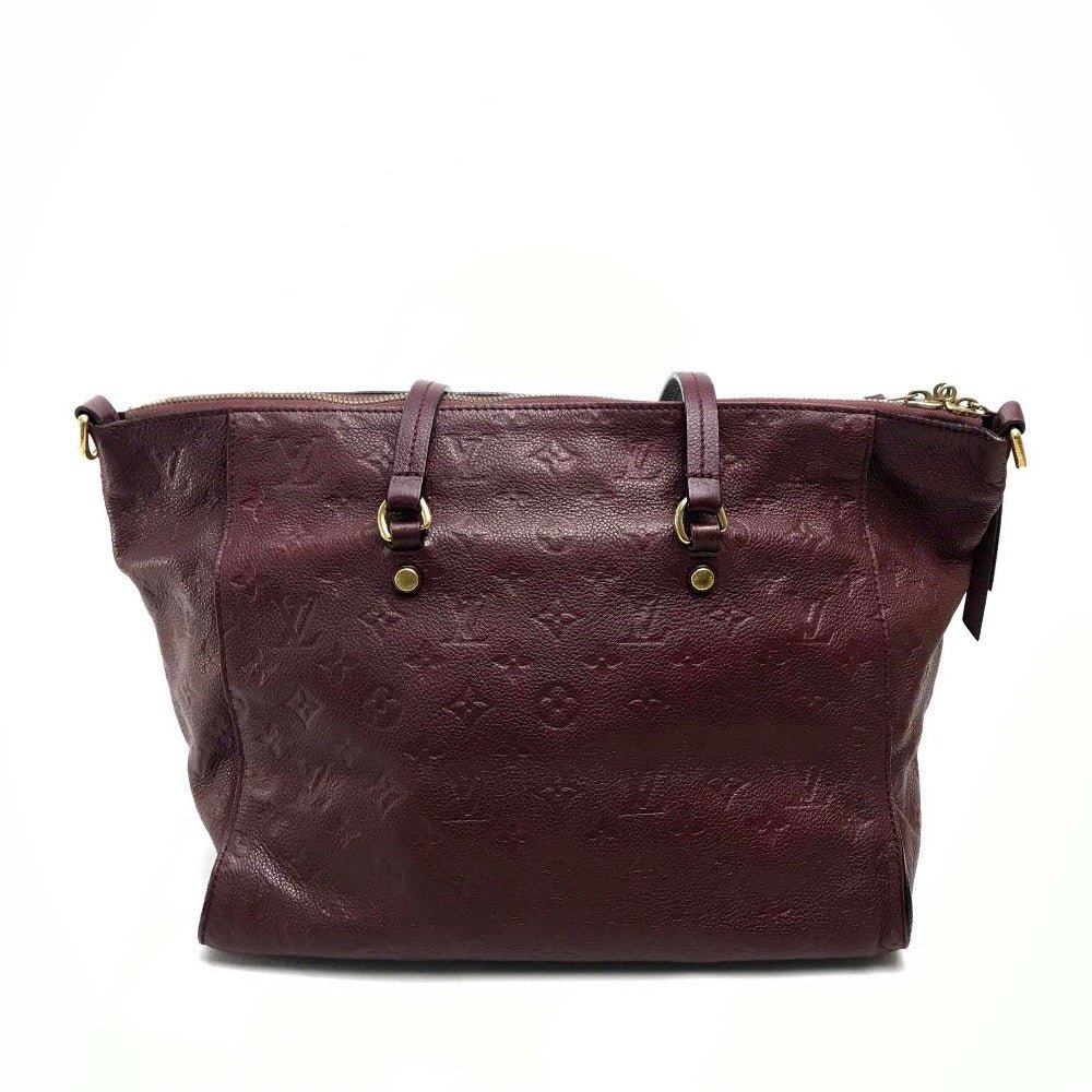 LOUIS VUITTON Shoulder Bag M93413 Monogram Ann Platt Leather Brown Monogram Ann Platt Remunize PM Women Used | AlmaBagz