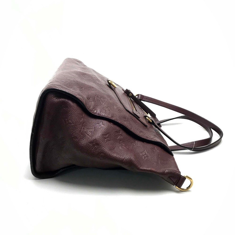 LOUIS VUITTON Shoulder Bag M93413 Monogram Ann Platt Leather Brown Monogram Ann Platt Remunize PM Women Used | AlmaBagz - Image 3